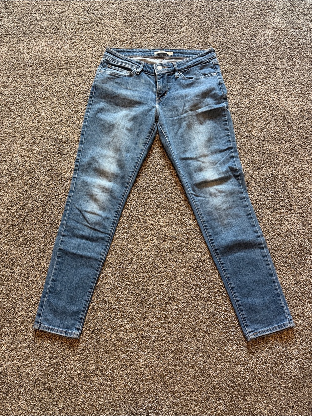 Levi’s Women’s Blue 711 Skinny Jeans